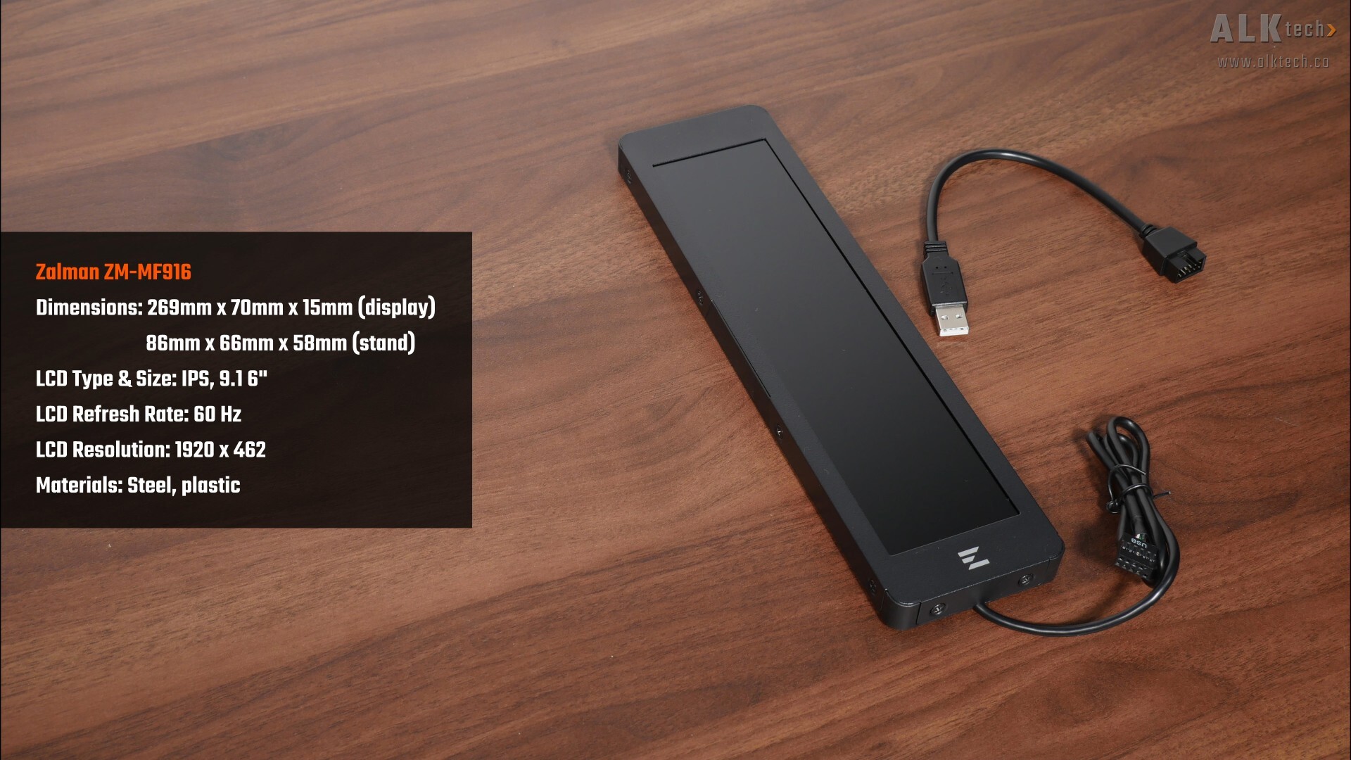Review: Zalman ZM-MF916 Sensor Panel Display
